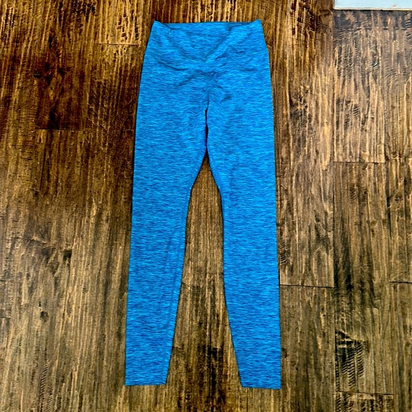 💖 Nike women one luxe performance tights heather blue CD5915-432 06 SMALL $90 - Picture 2 of 4